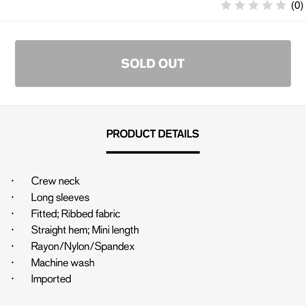 ✨MAKE AN OFFER‼️ Express: Ribbed Dress 💕 - Picture 2 of 6